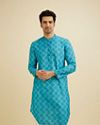 Turquoise Blue Elegance Kurta